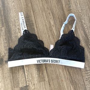 Victoria Secret|Black Lace Bralette sz M